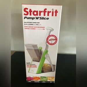 Pump 'N' Slice Manual Green Vegetable Slicer